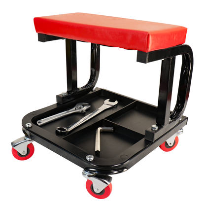 QuickJack RST-1WS Cushioned Rolling Work Seat and Tool Tray 5150514
