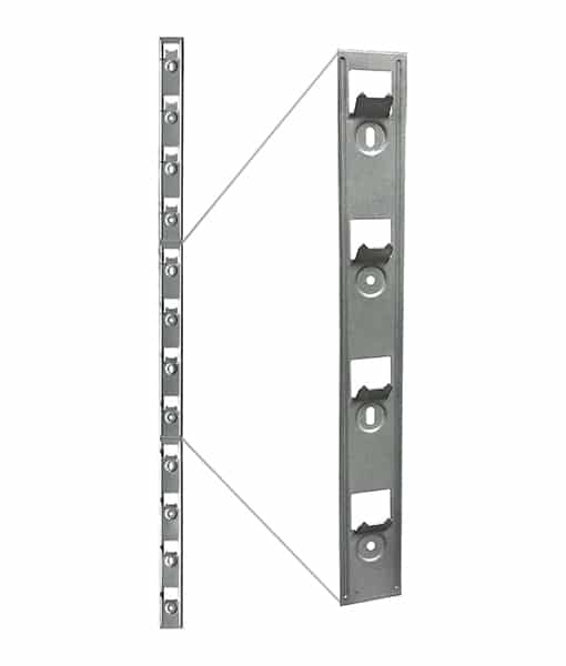 storeWALL InstallStrips for slatwall panels, designed for strong garage organization support and easy installation.