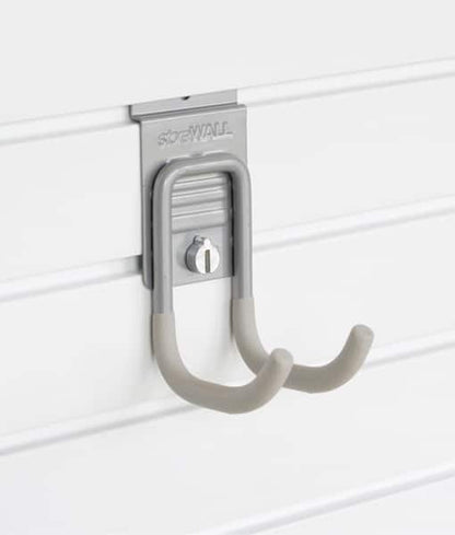 storeWALL Basic Hook for organizing tools and storage, featuring patented CamLok system for easy repositioning.