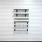 storeWALL Basic Shelf Bundle featuring multiple garage shelves and wire racks for optimal storage solutions.