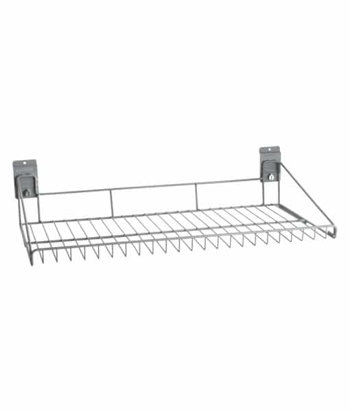 storeWALL wire shelf for garage organization, sturdy and practical design for tools and equipment storage.