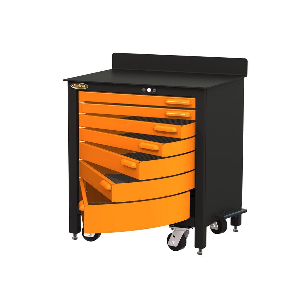 Swivel Storage Solutions Pro 30 Rolling Workbench 7-Drawers 30" | PRO303507